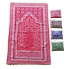 Wholesale High Quality Fabric Foldable Pocket Muslim Prayer Blanket Rug Travel Muslim Prayer Mat