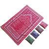 Wholesale High Quality Fabric Foldable Pocket Muslim Prayer Blanket Rug Travel Muslim Prayer Mat