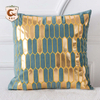 Manufacturer High Quality Nordic Decorative Throw Pillow Covers Gold Foil Print Shiny Luxury Cushion Pillow Cover