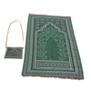 Wholesale High Quality Fabric Foldable Pocket Muslim Prayer Blanket Rug Travel Muslim Prayer Mat