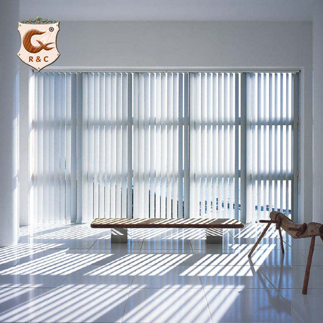 Manufacturer Customized Home Decoration Smart Vertical Blinds Window Shade Electric Vertical Blinds